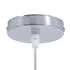 GloboStar® CALERO 01710 Boho Μοντέρνο Κρεμαστό Πλέγμα Μονόφωτο 1 x E27 IP20 Μπεζ Ξύλο - Μ25 x Π25 x Υ50cm - ledmania.gr