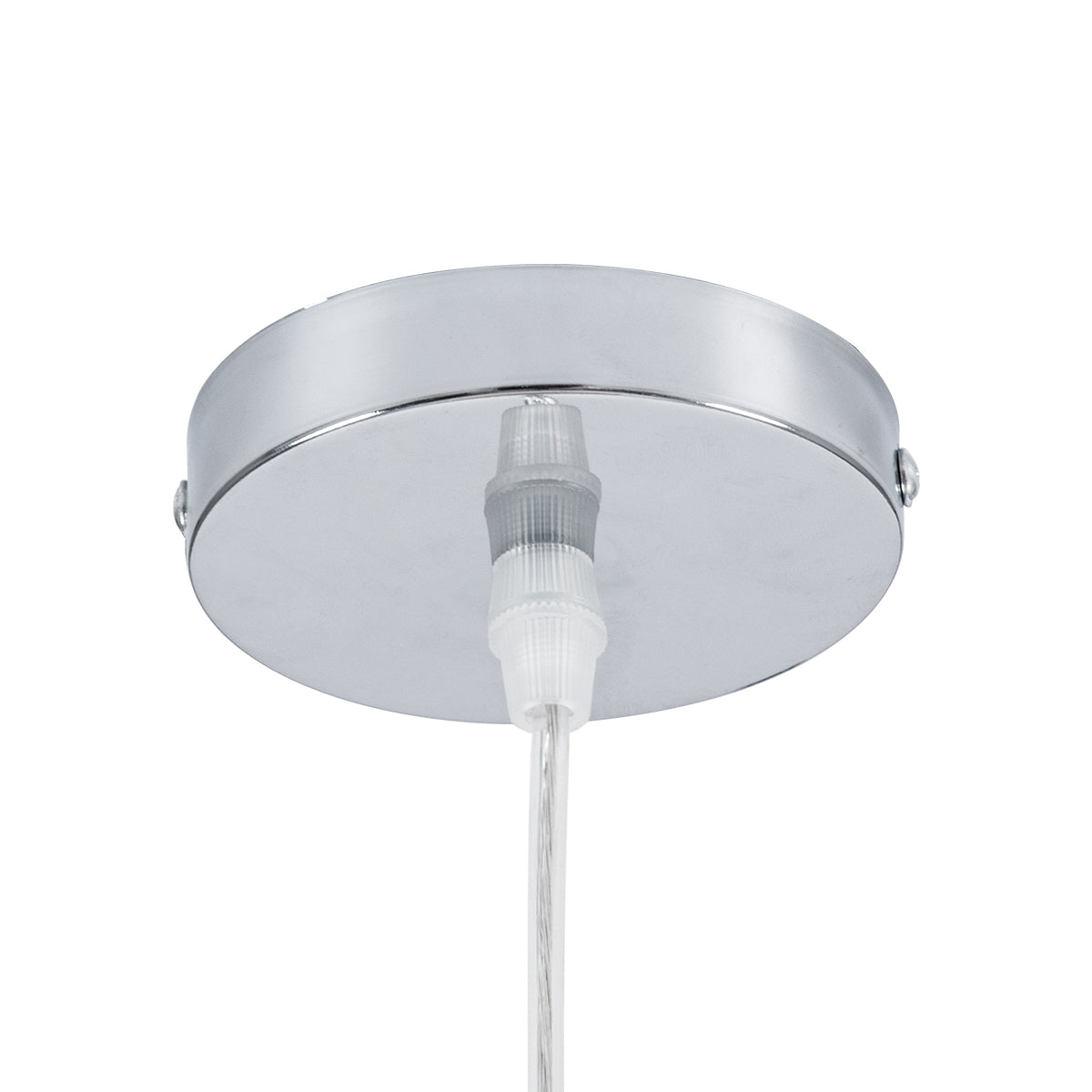 GloboStar® CUBA 01718 Vintage Κρεμαστό Φωτιστικό Οροφής Μονόφωτο 1 x E27 Καφέ Ξύλινο Μπαμπού Φ43 x Y30cm - ledmania.gr