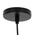 GloboStar® MINORCA 01732 Boho Κρεμαστό Φωτιστικό Ανάρτηση Μονόφωτο 1 x E27 IP20 Καφέ Ξύλο - Μ30 x Π30 x Y18cm - ledmania.gr