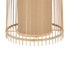 GLOBOSTAR® AZORES 01755 Boho Επιδαπέδιο Φωτιστικό με Ντουί 1 x E27 AC 220-240V IP20 - Μπεζ - Μ40 x Π40 x Υ150cm - ledmania.gr