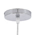 GLOBOSTAR® CUBA 01767 Boho Κρεμαστό Φωτιστικό Οροφής με Ντουί 1 x E27 AC 220-240V IP20 - Μπεζ - Μ80 x Π80 x Υ49cm - ledmania.gr