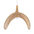 GLOBOSTAR® CUBA 01767 Boho Κρεμαστό Φωτιστικό Οροφής με Ντουί 1 x E27 AC 220-240V IP20 - Μπεζ - Μ80 x Π80 x Υ49cm - ledmania.gr