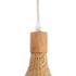 GLOBOSTAR® CUBA 01767 Boho Κρεμαστό Φωτιστικό Οροφής με Ντουί 1 x E27 AC 220-240V IP20 - Μπεζ - Μ80 x Π80 x Υ49cm - ledmania.gr