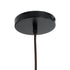 GLOBOSTAR® CUBA 01768 Boho Κρεμαστό Φωτιστικό Οροφής με Ντουί 1 x E27 AC 220-240V IP20 - Καφέ - Μ80 x Π80 x Υ49cm - ledmania.gr