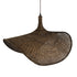 GLOBOSTAR® CUBA 01768 Boho Κρεμαστό Φωτιστικό Οροφής με Ντουί 1 x E27 AC 220-240V IP20 - Καφέ - Μ80 x Π80 x Υ49cm - ledmania.gr