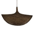 GLOBOSTAR® CUBA 01768 Boho Κρεμαστό Φωτιστικό Οροφής με Ντουί 1 x E27 AC 220-240V IP20 - Καφέ - Μ80 x Π80 x Υ49cm - ledmania.gr