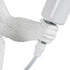 GloboStar® APES 01802 Μοντέρνο Κρεμαστό Φωτιστικό Οροφής Μονόφωτο 1 x E27 Λευκό με Μπεζ Σχοινί Φιγούρα Μ26 x Π28 x Υ69cm - ledmania.gr