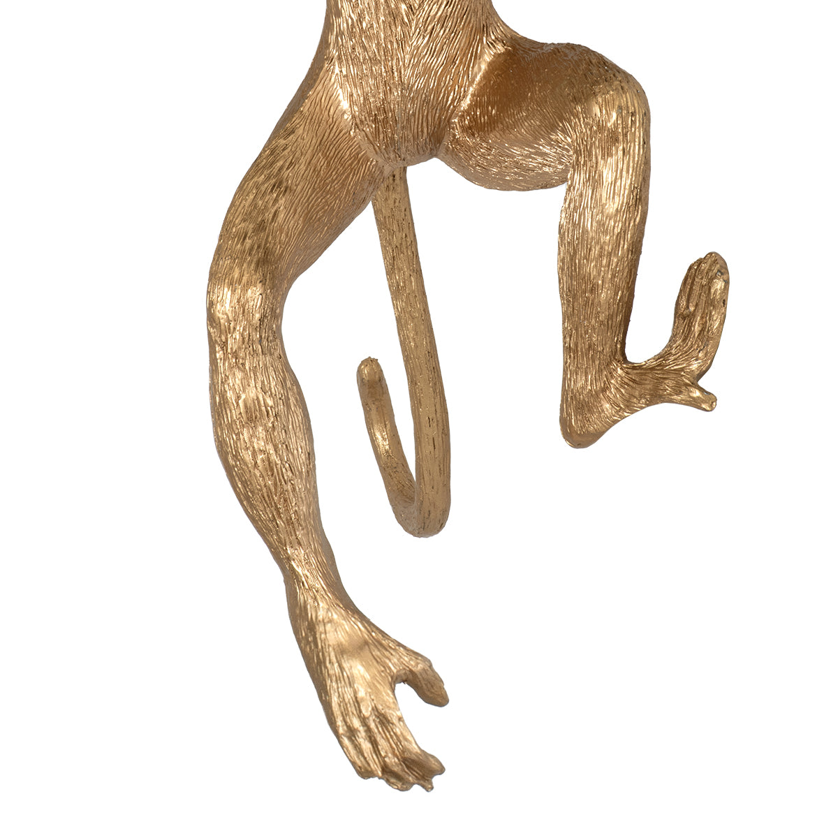 GLOBOSTAR® APES 01806 Μοντέρνο Φωτιστικό Τοίχου - Απλίκα με Ντουί 1 x E27 AC 220-240V IP20 - Χρυσό & Μαύρο - Μ34 x Π31 x Υ61cm - ledmania.gr