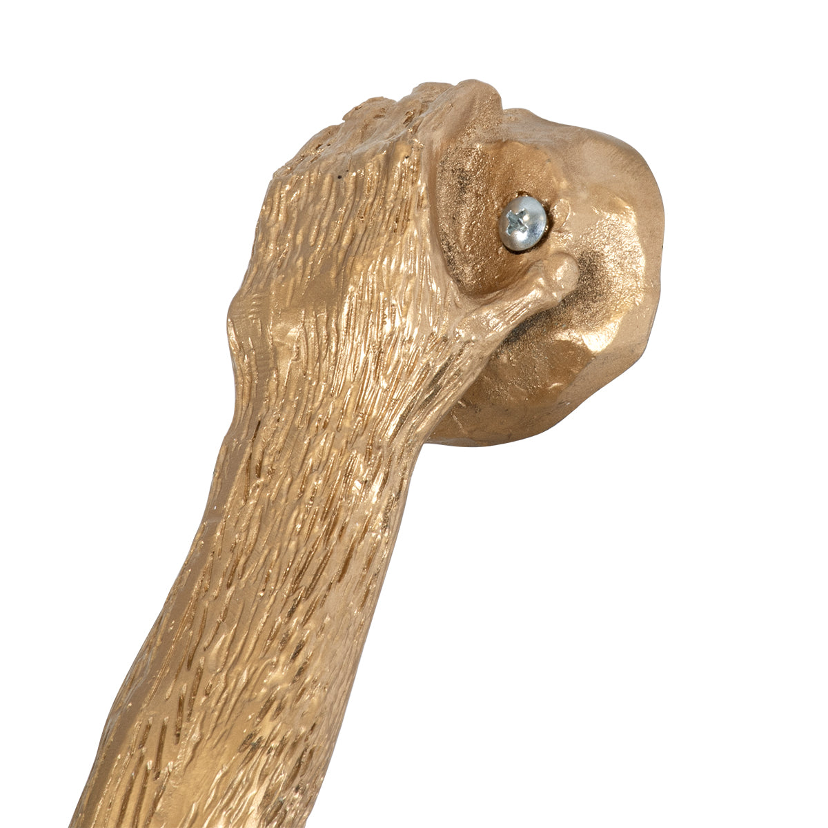 GLOBOSTAR® APES 01806 Μοντέρνο Φωτιστικό Τοίχου - Απλίκα με Ντουί 1 x E27 AC 220-240V IP20 - Χρυσό & Μαύρο - Μ34 x Π31 x Υ61cm - ledmania.gr