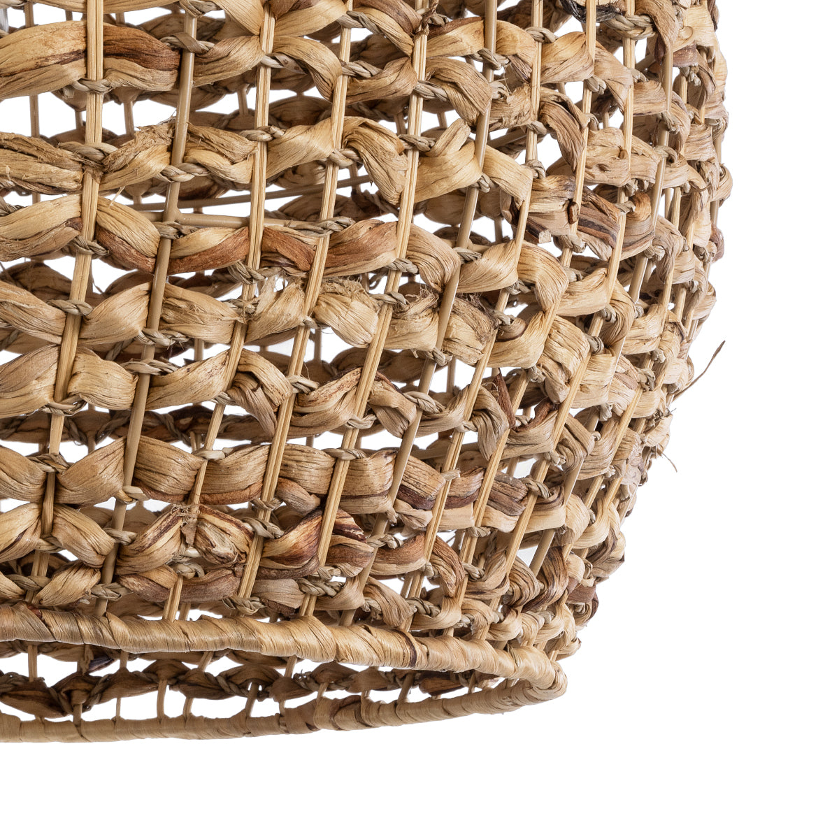 GLOBOSTAR® MANGATA 01851 Boho Κρεμαστό Φωτιστικό Οροφής με Ντουί 1 x E27 AC 220-240V IP20 - Μπεζ Καφέ - Μ60 x Π60 x Υ50cm