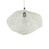 GloboStar® KENTUCKY 01862 Vintage Κρεμαστό Φωτιστικό Οροφής Μονόφωτο 1 x E27 AC220-240V IP20 - Φ40 x Υ30cm - Μπεζ Εκρού Μεταλλικό Πλέγμα - 5 Χρόνια Εγγύηση