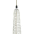 GloboStar® KENTUCKY 01880 Vintage Κρεμαστό Φωτιστικό Οροφής Μονόφωτο 1 x E27 AC220-240V IP20 - Φ30 x Υ50cm - Μπεζ Εκρού Μεταλλικό Πλέγμα - 5 Χρόνια Εγγύηση - ledmania.gr