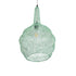 GloboStar® KENTUCKY 01882 Vintage Κρεμαστό Φωτιστικό Οροφής Μονόφωτο 1 x E27 AC220-240V IP20 - Φ30 x Υ50cm - Τιρκουάζ Μεταλλικό Πλέγμα - 5 Χρόνια Εγγύηση - ledmania.gr