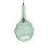 GloboStar® KENTUCKY 01882 Vintage Κρεμαστό Φωτιστικό Οροφής Μονόφωτο 1 x E27 AC220-240V IP20 - Φ30 x Υ50cm - Τιρκουάζ Μεταλλικό Πλέγμα - 5 Χρόνια Εγγύηση - ledmania.gr