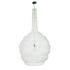 GloboStar® KENTUCKY 01886 Vintage Κρεμαστό Φωτιστικό Οροφής Μονόφωτο 1 x E27 AC220-240V IP20 - Φ90 x Υ110cm - Μπεζ Εκρού Μεταλλικό Πλέγμα - ledmania.gr