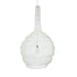 GloboStar® KENTUCKY 01886 Vintage Κρεμαστό Φωτιστικό Οροφής Μονόφωτο 1 x E27 AC220-240V IP20 - Φ90 x Υ110cm - Μπεζ Εκρού Μεταλλικό Πλέγμα - ledmania.gr