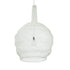 GloboStar® KENTUCKY 01886 Vintage Κρεμαστό Φωτιστικό Οροφής Μονόφωτο 1 x E27 AC220-240V IP20 - Φ90 x Υ110cm - Μπεζ Εκρού Μεταλλικό Πλέγμα - ledmania.gr