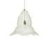 GloboStar® KENTUCKY 01889 Vintage Κρεμαστό Φωτιστικό Πλέγμα Μονόφωτο 1 x E27 IP20 Λευκό Μέταλλο - Μ50 x Π50 x Υ48cm - ledmania.gr