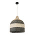 GLOBOSTAR® BARBADOS 01944 Boho Κρεμαστό Φωτιστικό Οροφής με Ντουί 1 x E27 AC 220-240V IP20 - Μπεζ & Χακί - Μ40 x Π40 x Υ45cm - ledmania.gr