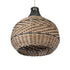 GLOBOSTAR® SEYCHELLES 01948 Boho Κρεμαστό Φωτιστικό Οροφής με Ντουί 1 x E27 AC 220-240V IP20 - Μπεζ & Χακί - Μ40 x Π40 x Υ40cm - ledmania.gr