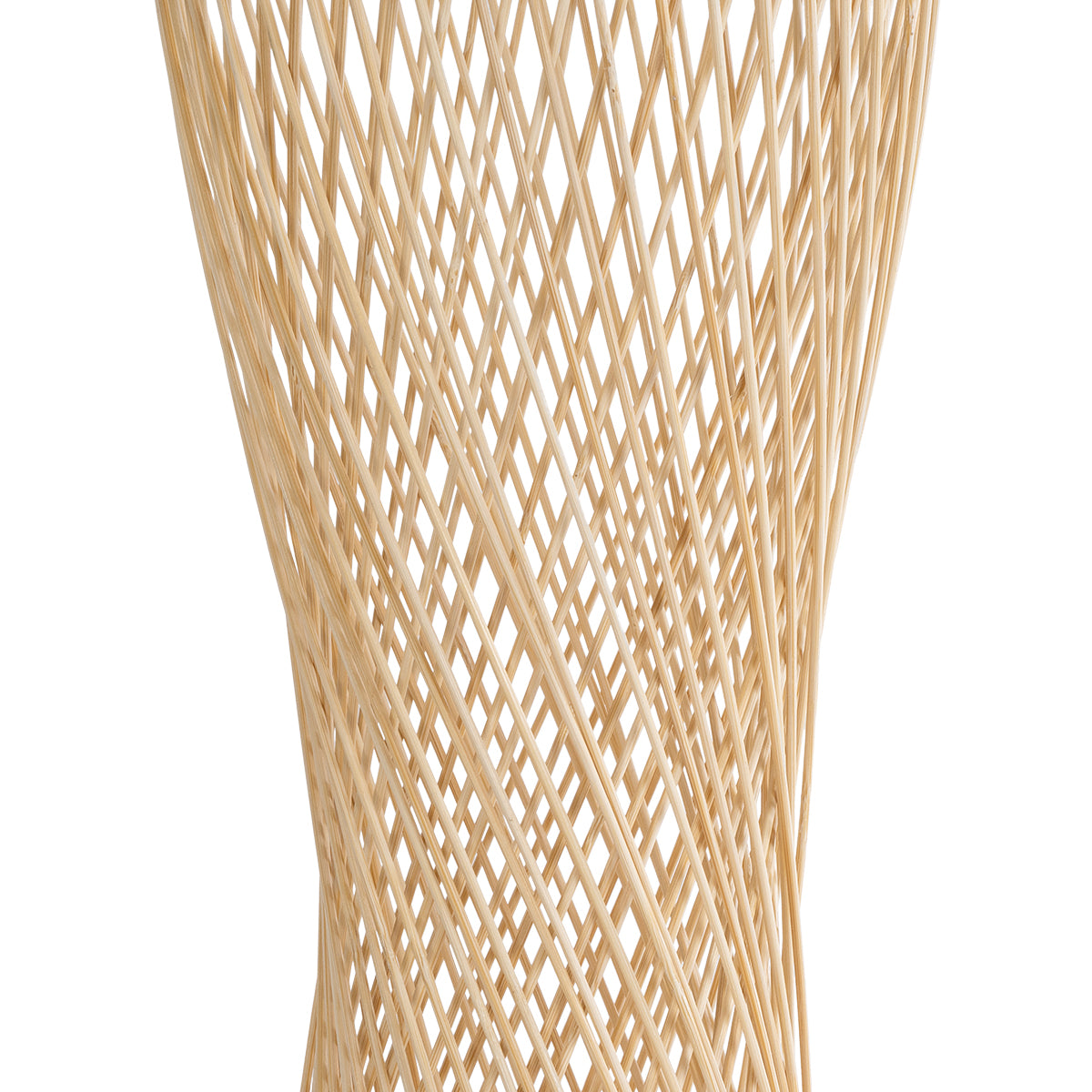 GLOBOSTAR® ROWAN 01994 Boho Επιτραπέζιο Φωτιστικό Πορτατίφ με Ντουί 1 x E27 AC 220-240V IP20 - Μπεζ - Μ17 x Π17 x Υ42cm