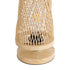 GLOBOSTAR® ROWAN 01994 Boho Επιτραπέζιο Φωτιστικό Πορτατίφ με Ντουί 1 x E27 AC 220-240V IP20 - Μπεζ - Μ17 x Π17 x Υ42cm