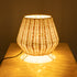 GLOBOSTAR® BOLSON 02010 Boho Επιδαπέδιο Φωτιστικό με Ντουί 1 x E27 AC 220-240V IP20 - Μπεζ & Λευκό - Μ30 x Π30 x Υ30cm