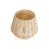 GLOBOSTAR® BOLSON 02010 Boho Επιδαπέδιο Φωτιστικό με Ντουί 1 x E27 AC 220-240V IP20 - Μπεζ & Λευκό - Μ30 x Π30 x Υ30cm