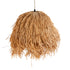 GLOBOSTAR® GUADELOUPE 02154 Boho Κρεμαστό Φωτιστικό Οροφής με Ντουί 1 x E27 AC 220-240V IP20 - Μπεζ - Μ50 x Π50 x Υ40cm