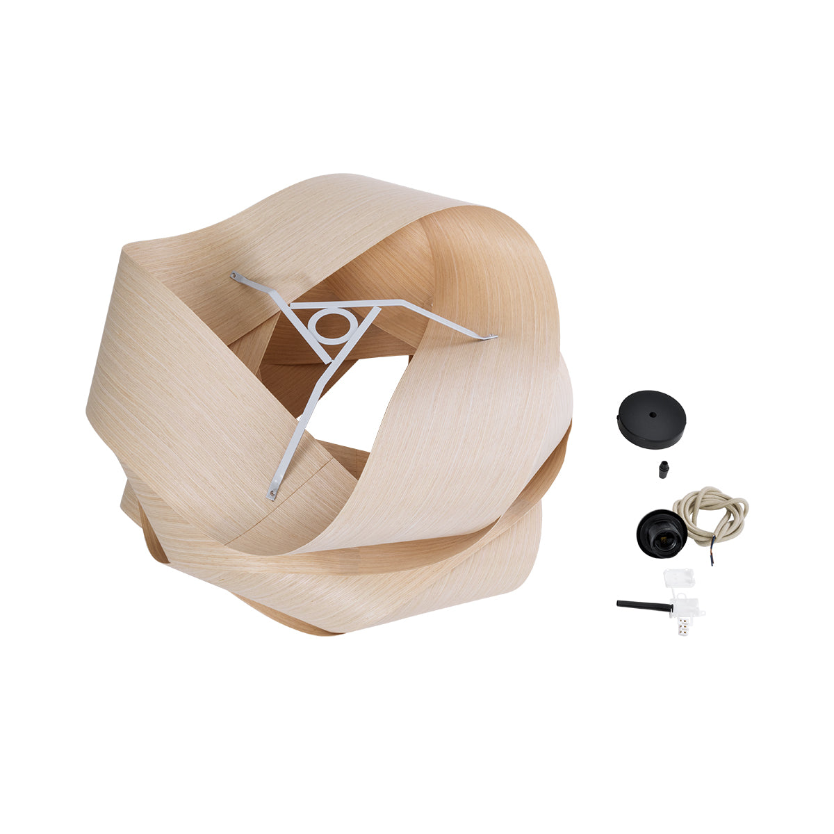 GloboStar® SARDIGNA 02181 Boho Κρεμαστό Φωτιστικό Οροφής Μονόφωτο 1 x E27 AC220-240V IP20 - Φ60 x Υ30cm - Μπεζ Λεπτό Φύλλο Ξύλου Πλέγμα - ledmania.gr