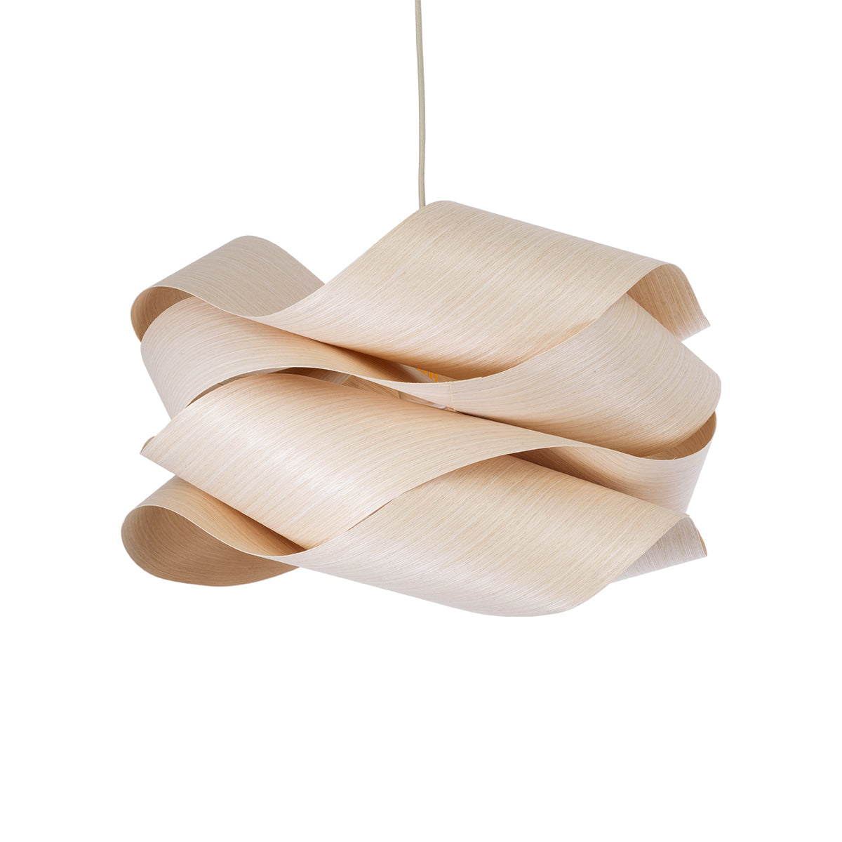 GloboStar® SARDIGNA 02181 Boho Κρεμαστό Φωτιστικό Οροφής Μονόφωτο 1 x E27 AC220-240V IP20 - Φ60 x Υ30cm - Μπεζ Λεπτό Φύλλο Ξύλου Πλέγμα - ledmania.gr