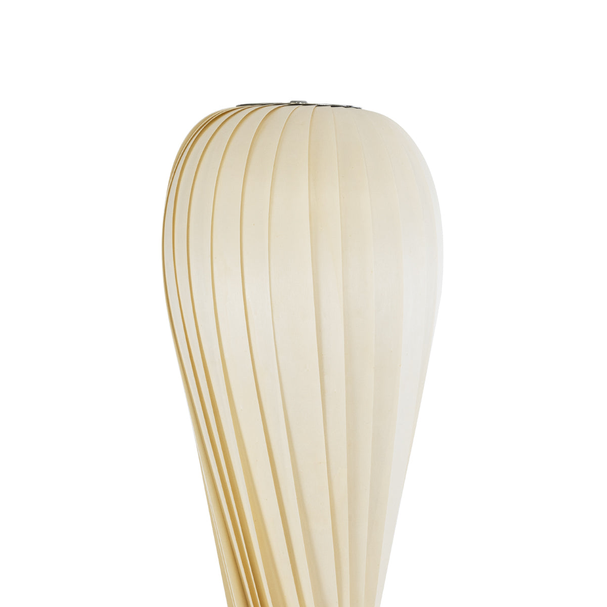 GloboStar® PRAIA 02225 Μοντέρνο Επιδαπέδιο Φωτιστικό Δίφωτο 2 x E27 AC220-240V IP20 - Φ25 x Υ145cm - Μπεζ Λευκό Λεπτό Φύλλο Ξύλου Πλέγμα - ledmania.gr