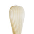GloboStar® PRAIA 02225 Μοντέρνο Επιδαπέδιο Φωτιστικό Δίφωτο 2 x E27 AC220-240V IP20 - Φ25 x Υ145cm - Μπεζ Λευκό Λεπτό Φύλλο Ξύλου Πλέγμα - ledmania.gr