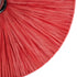 GloboStar® COLOMBO 02281 Boho Φωτιστικό Τοίχου - Απλίκα Μονόφωτο 1 x E27 AC 220-240V IP20 - Φ40 x Υ9cm - Κόκκινη Φυσική Ράφια Άχυρο Πλέγμα - ledmania.gr