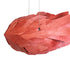 GLOBOSTAR® GOURAMI 02361 Μοντέρνο Κρεμαστό Φωτιστικό Οροφής με Ντουί 1 x E27 AC 220-240V IP20 - Κόκκινο - Μ100 x Π72 x Υ36cm