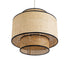 GLOBOSTAR® BRAVADO 02386 Boho Κρεμαστό Φωτιστικό Οροφής με Ντουί 1 x E27 AC 220-240V IP20 - Μπεζ- Μ40 x Π40 x Υ35cm - ledmania.gr