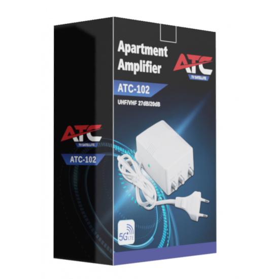 ATC Ενισχυτής Γραμμής ATC-102 27dB 5G LTE700 - ledmania.gr