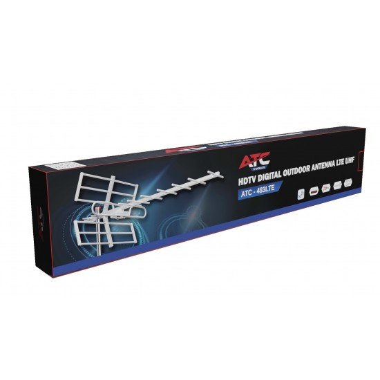 Κεραία ATC 483 YAGI 12dB LTE C48 5G - ledmania.gr