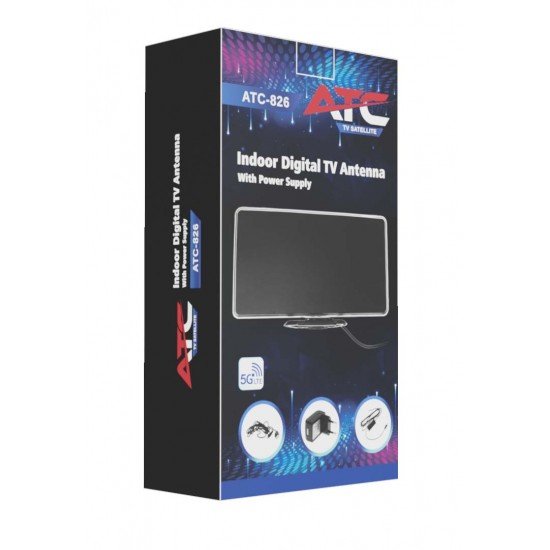 Κεραία ATC Εσωτερική ATC - 826 5G LTE 28dB (Περιέχει τροφοδοτικό) - ledmania.gr