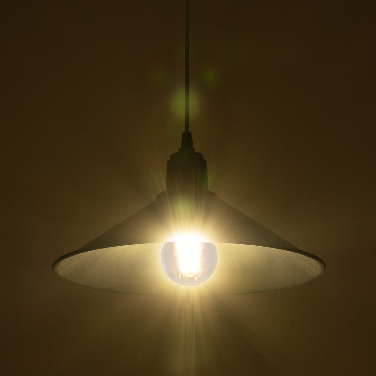 GLOBOSTAR® FERRO 203-0084 Μοντέρνο Κρεμαστό Φωτιστικό Οροφής με Ντουί 1 x E27 AC 220-240V IP20 - Μαύρο - Μ30 x Π30 x Υ15cm - ledmania.gr