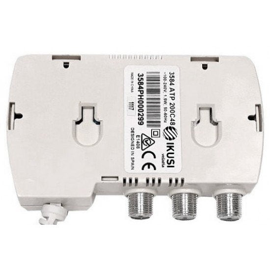 Ikusi Ενισχυτής Γραμμής 2 Εξόδων ATP200-C48 - ledmania.gr