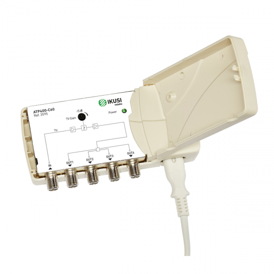 Ikusi Ενισχυτής Γραμμής ATP400-C48 4 Εξόδων - ledmania.gr