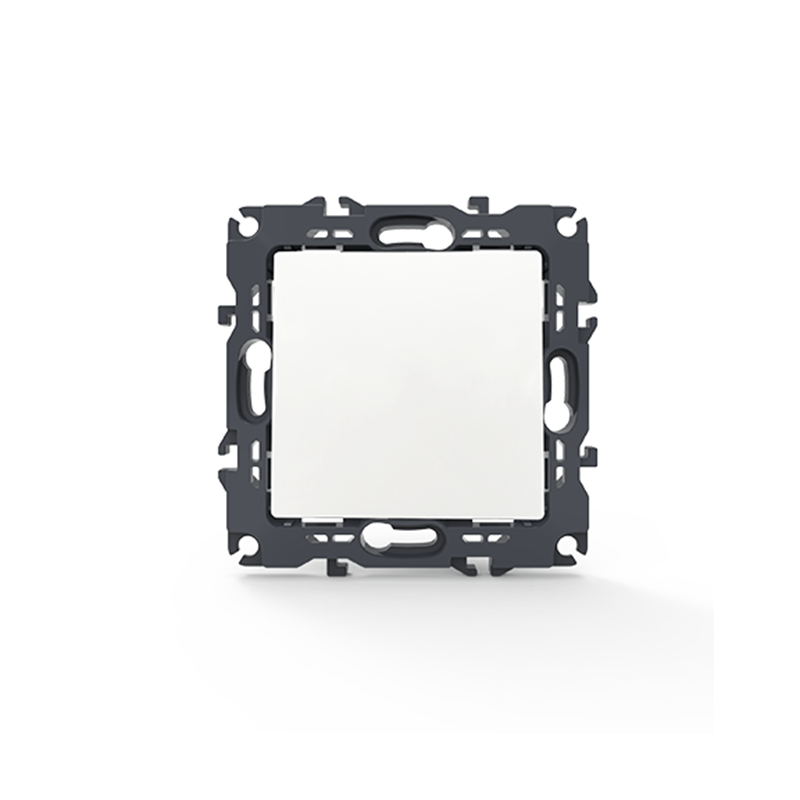 PRIME ΜΠΟΥΤΟΝ ΑΠΛΟ ΜΕ ΚΛΙΠ 1P 10A 250VAC IP20 ΛΕΥΚΟ - ledmania.gr