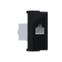 ^ MODYS ΠΡΙΖΑ ΔΙΚΤΥΟΥ ΜΑΥΡΗ ΜΑΤ 1 ΣΤ. RJ45 CAT.6 ΜΕ ΘΩΡΑΚΙΣΗ IP20 - ledmania.gr