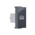 ^ MODYS ΠΡΙΖΑ ΔΙΚΤΥΟΥ ΑΝΘΡΑΚΙ 1 ΣΤ. RJ45 CAT.6 ΜΕ ΘΩΡΑΚΙΣΗ IP20 - ledmania.gr