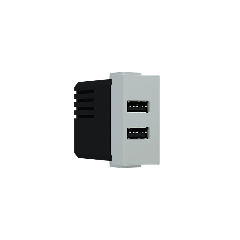 ^ MODYS ΠΡΙΖΑ ΤΡΟΦΟΔΟΣΙΑΣ USB 1 ΣΤ. 2XUSB A+C ΙΒΟΥΑΡ 5VDC 3A IP20 - ledmania.gr