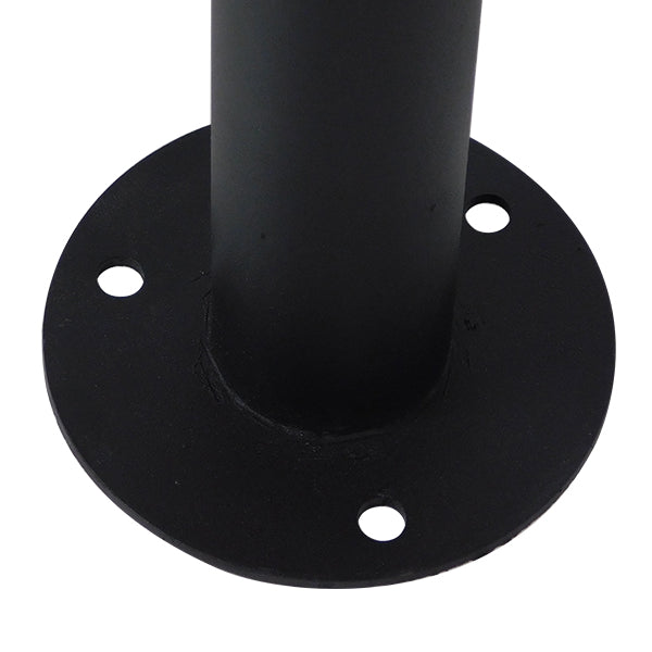 GLOBOSTAR® KIPASIO 12136 Φωτιστικό Κολωνάκι Κήπου LED 15W 1500lm 60° AC 220-240V Αδιάβροχο IP65 Θερμό Λευκό 2700K - Γκρι Ανθρακί - Μ14 x Π14 x Υ59cm - 3 Χρόνια Εγγύηση - ledmania.gr