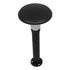 GLOBOSTAR® WHISPER 12145 Φωτιστικό Κολωνάκι Κήπου με Ντουί 1 x E27 120° AC 220-240V Αδιάβροχο IP65 - Γκρι Ανθρακί - Μ27 x Π27 x Υ61cm - ledmania.gr
