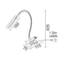 LED ΓΡΑΦΕΙΟΥ 5W ΛΕΥΚΟ 4000K+ΣΠΙΡΑΛ+ΚΛΙΠ230V7,5X11,5XH43,5CM BAZ2 - ledmania.gr