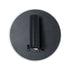 GLOBOSTAR® LADY-R 60938 Μοντέρνο Φωτιστικό Τοίχου - Απλίκα Ξενοδοχείου Reading Light με Φορτιστή USB 3A LED 6W 600lm 36° & 360° AC 220-240V IP20 Φυσικό Λευκό 4500K - Bridgelux COB Chip & TÜV SÜD Driver - Μαύρο Ματ - Μ15 x Π15 x Υ7cm - 3 Χρόνια Εγγύηση